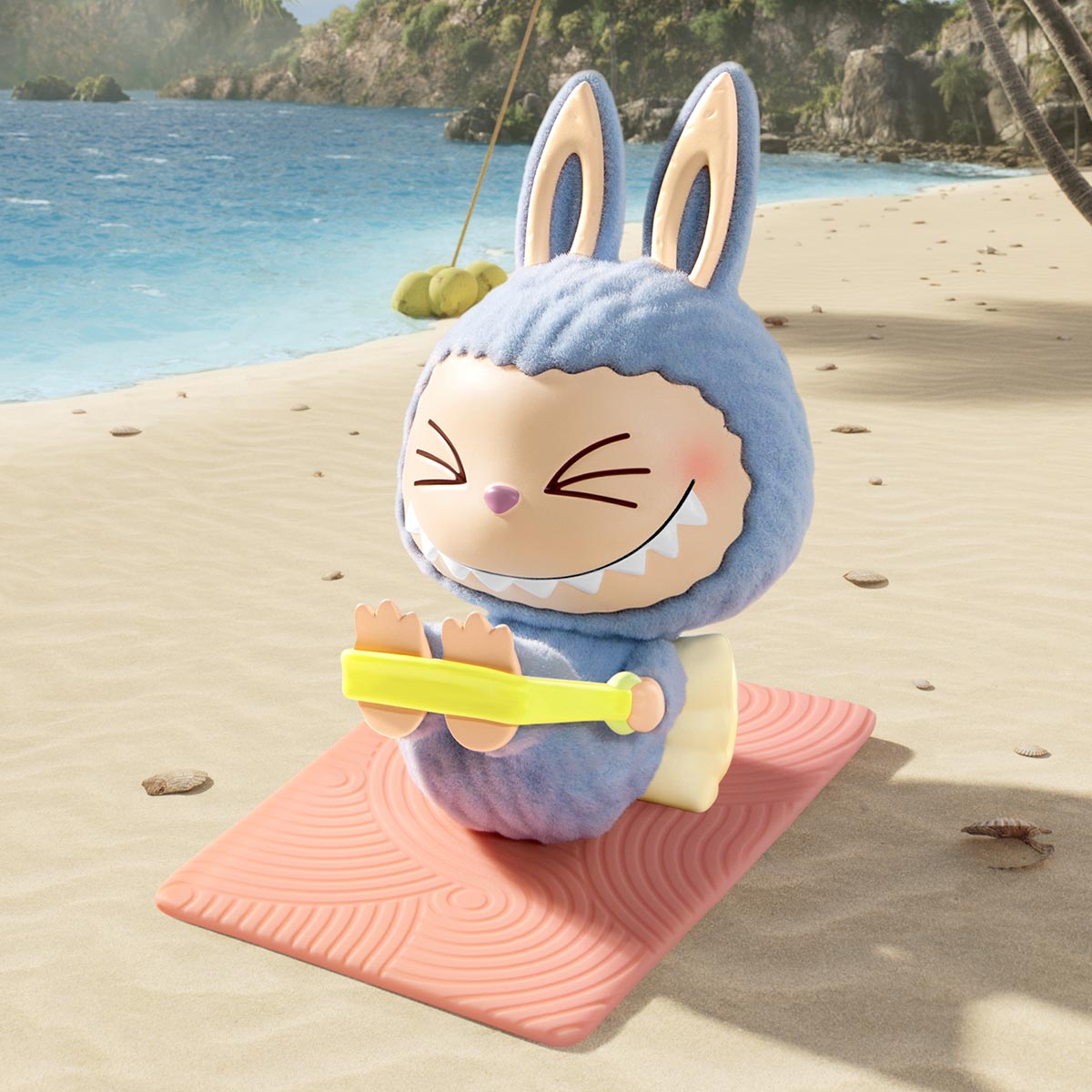 Labubu Lazy Yoga – Blindbox [1 kaufen, 2 bekommen]