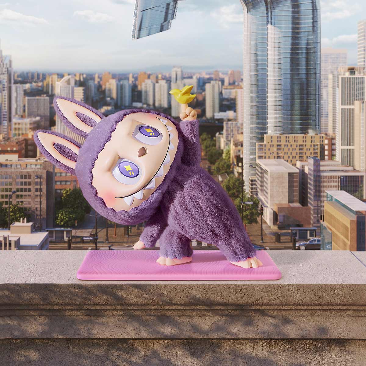 Labubu Lazy Yoga – Blindbox [1 kaufen, 2 bekommen]