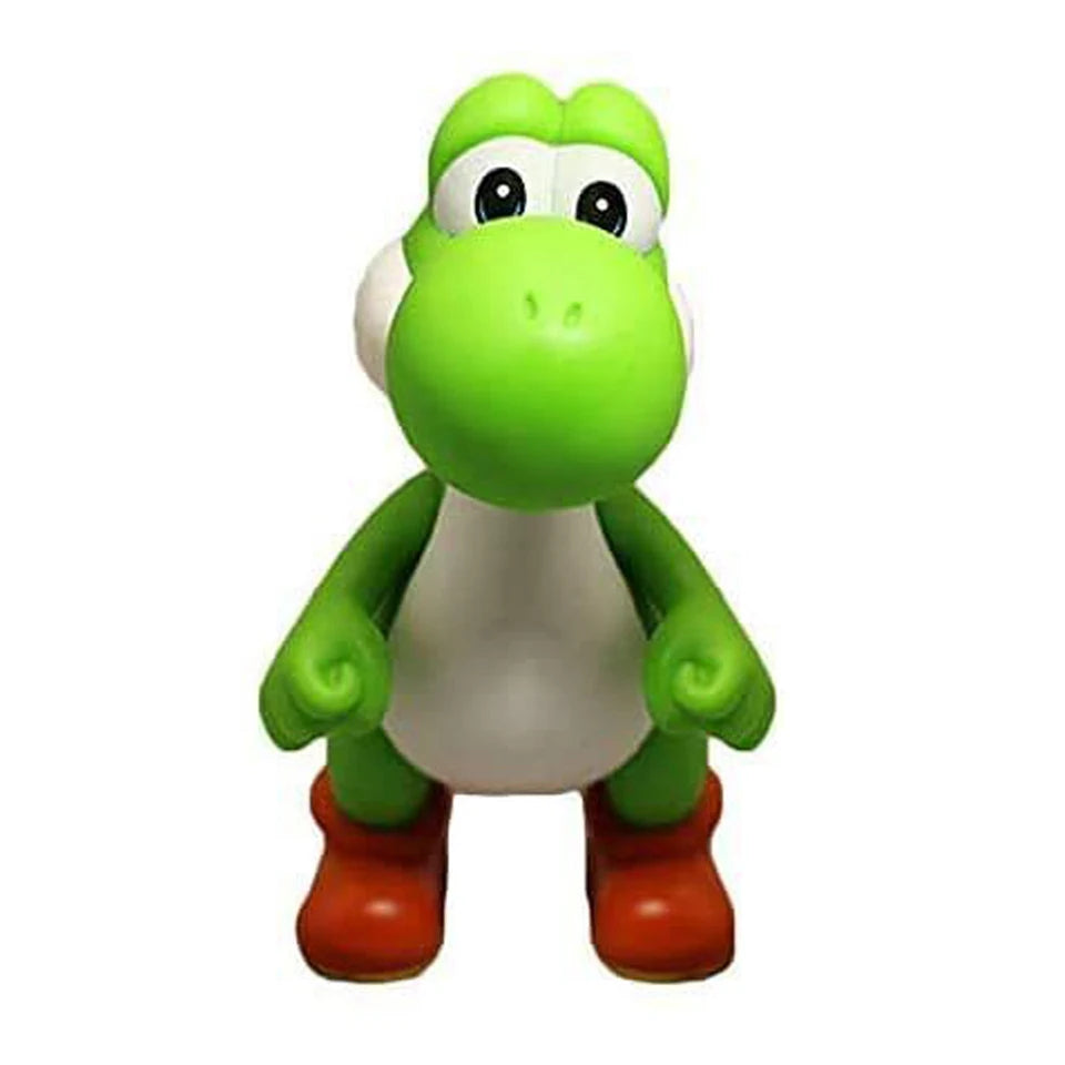 Ensemble aus 6 bis 18 Figuren aus PVC „Super Mario Bros.“ – inklusive Luigi, Yoshi, Donkey Kong und Champignon